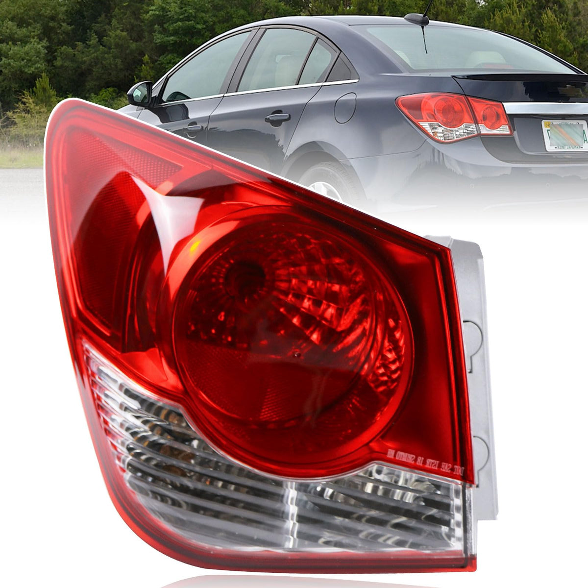 Lochnchn left tail light front assembly showing clean lines and OE fit