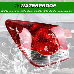 Lochnchn tail light installed on Chevrolet Cruze showing restored appearance