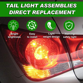 Lochnchn tail light beside ruler showing correct scale for fit confirmation
