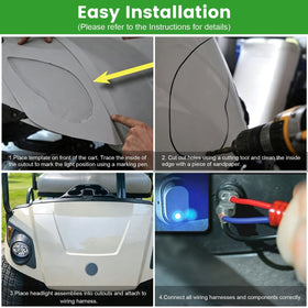 Lochnchn switch and mounting hardware for easy installation and secure fit