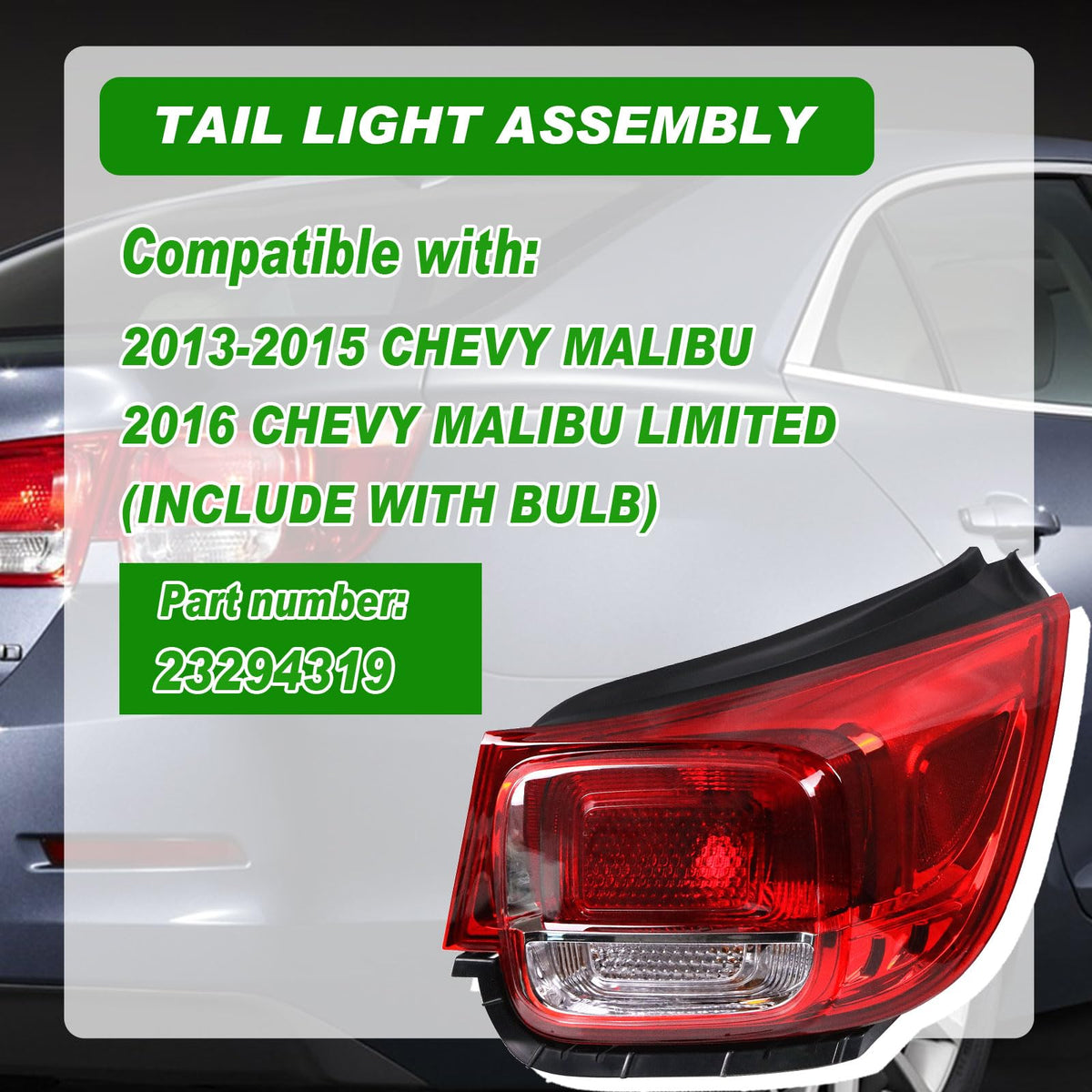 Lochnchn tail light close texture of ABS housing highlighting durable construction and weather resistance