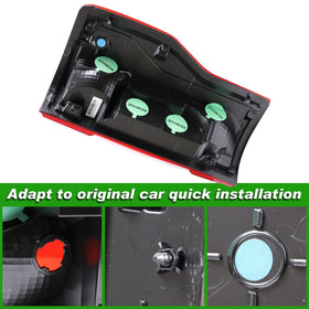 Lochnchn installed on F350 rear quarter showing correct OEM alignment