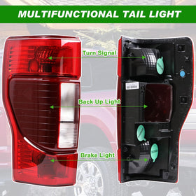 Lochnchn tail light housing without radar module showing radar cavity