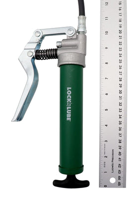 LockNLube stored in toolbox demonstrating compact size and convenient storage