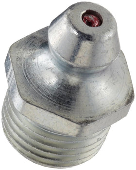 LockNLube fitting attached to grease gun demonstrating easy use
