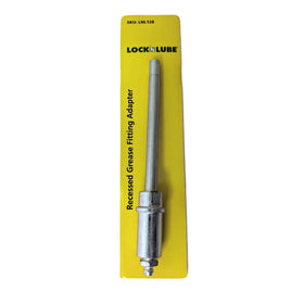 LockNLube close-up of cup-shaped working end for secure seating and cleaner grease