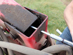 LockNLube adapter paired with grease coupler illustrating leak-resistant connection