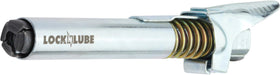 LockNLube threaded 1/8 NPT base detail showing universal fit benefit