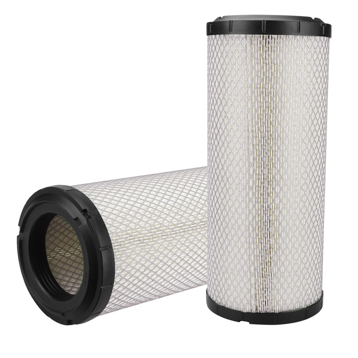 LOCOPOW front view showing packaging and filter, clear part identification benefit