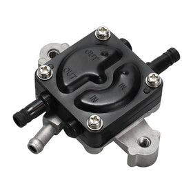 LOCOPOW front view of replacement fuel pump showing compact design and easy fit