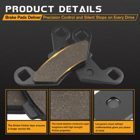 LOCOPOW mounted on rear caliper demonstrating correct alignment and safety