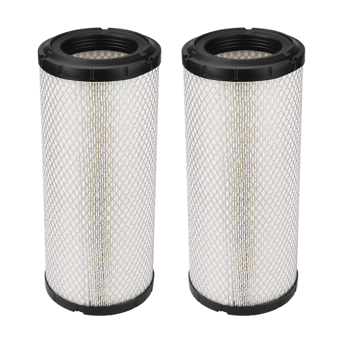 LOCOPOW filter pictured with off-road vehicle, illustrating readiness for rugged use