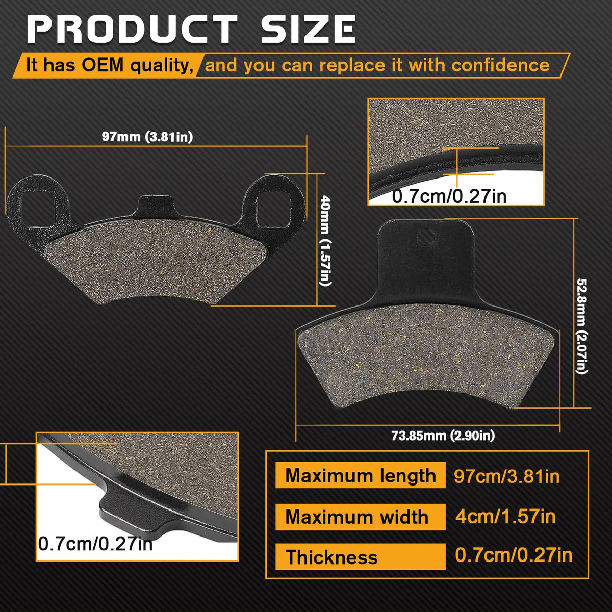 LOCOPOW backing plate detail showing secure mounting and vibration reduction