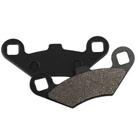 LOCOPOW pad shape close-up showing friction surface for reliable stopping