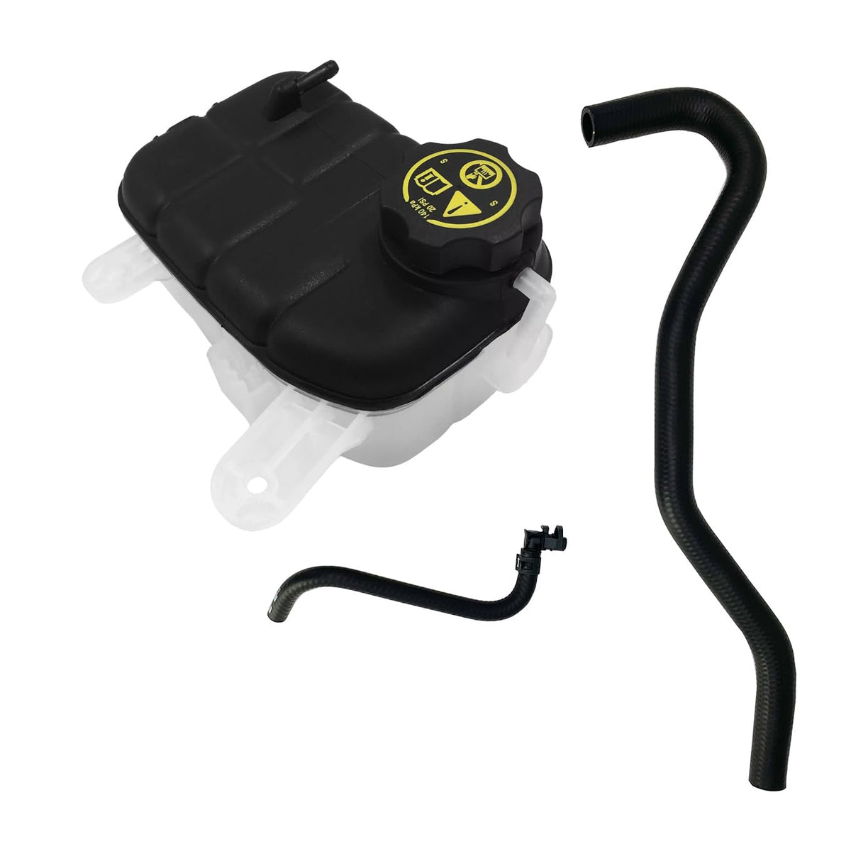 LOCOZI front view reservoir tank showing overall shape and exact fitment advantage