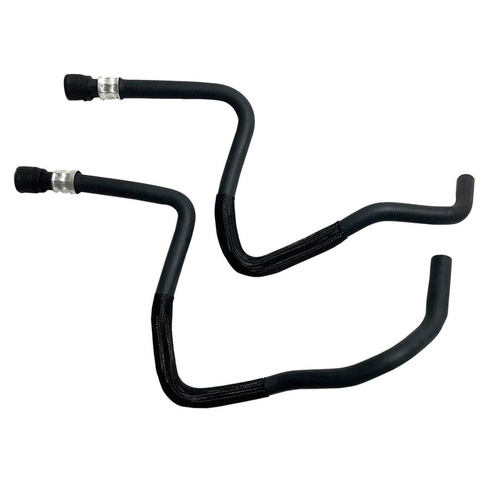 LOCOZI heater hoses front view showing both inlet and outlet for easy identification and fit