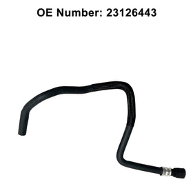 LOCOZI hoses installed underhood in a Silverado showing correct placement and leak prevention