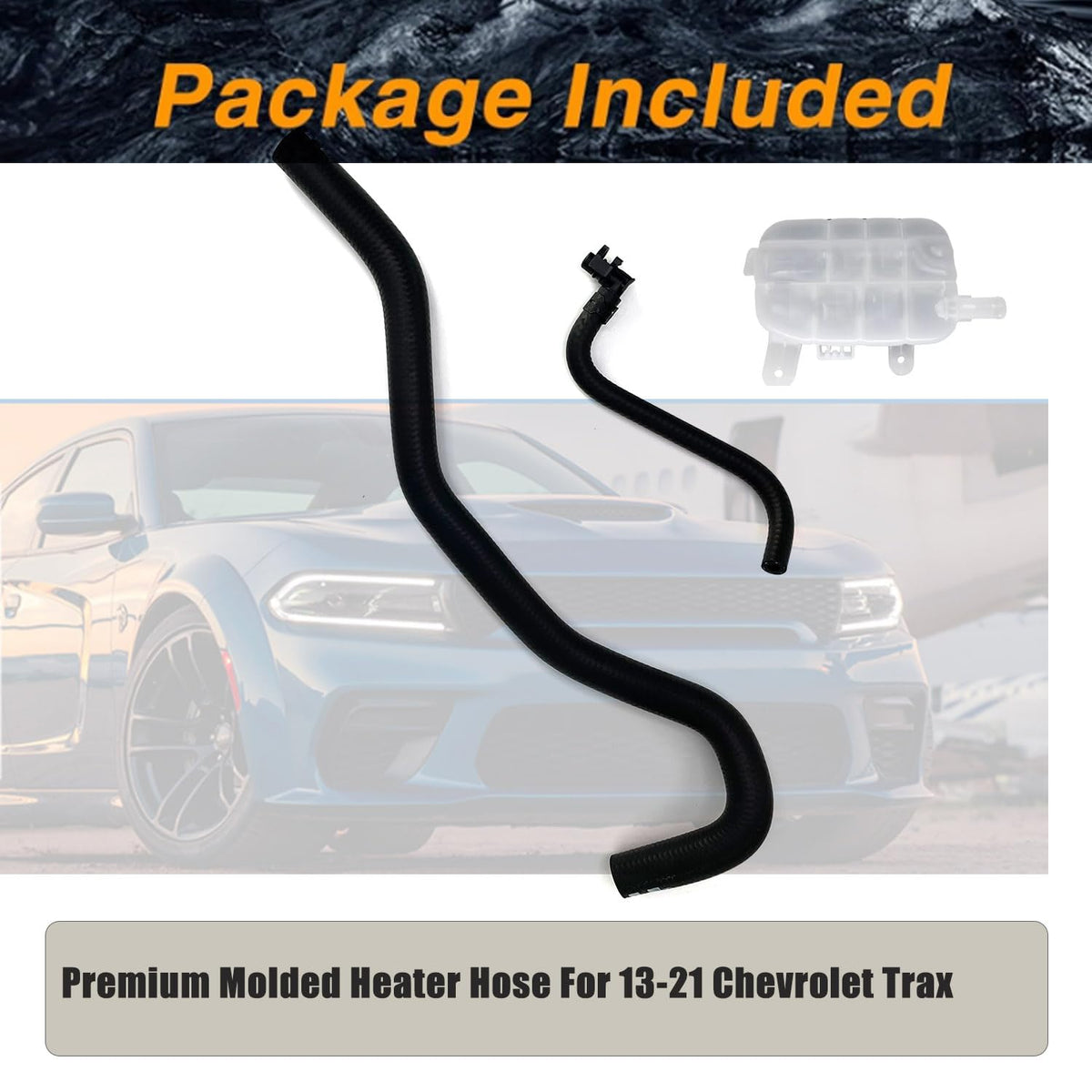 LOCOZI reservoir installed in engine bay demonstrating correct OEM-style placement
