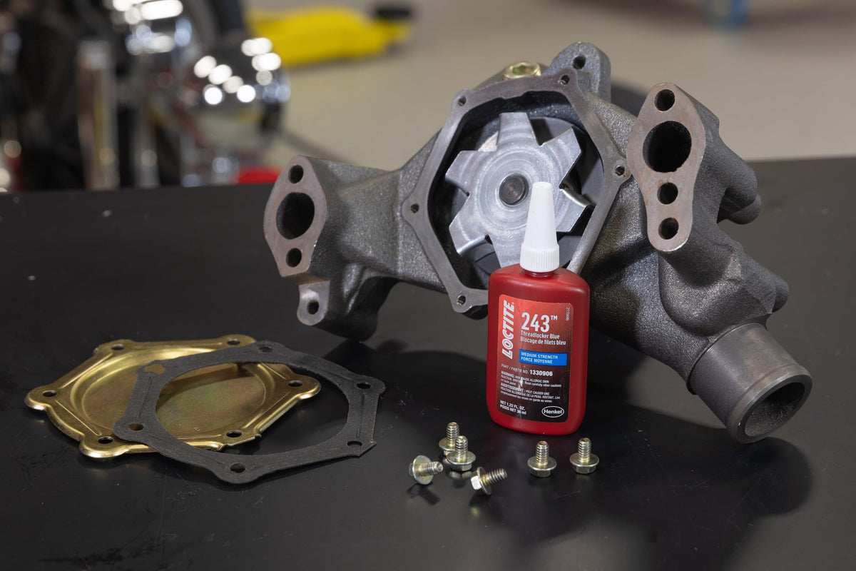 Loctite 243 cap and nozzle ready for precise application