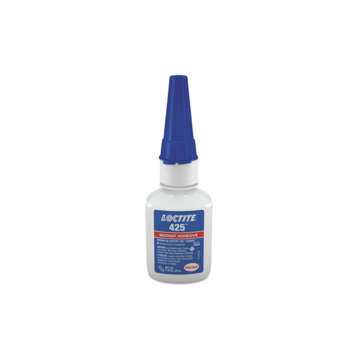Loctite 425 Assure front packaging showing tube and clear product benefit