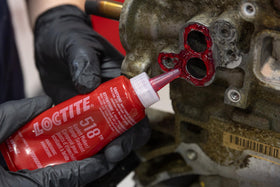 Loctite 518 close-up texture demonstrating thixotropic consistency for precise application