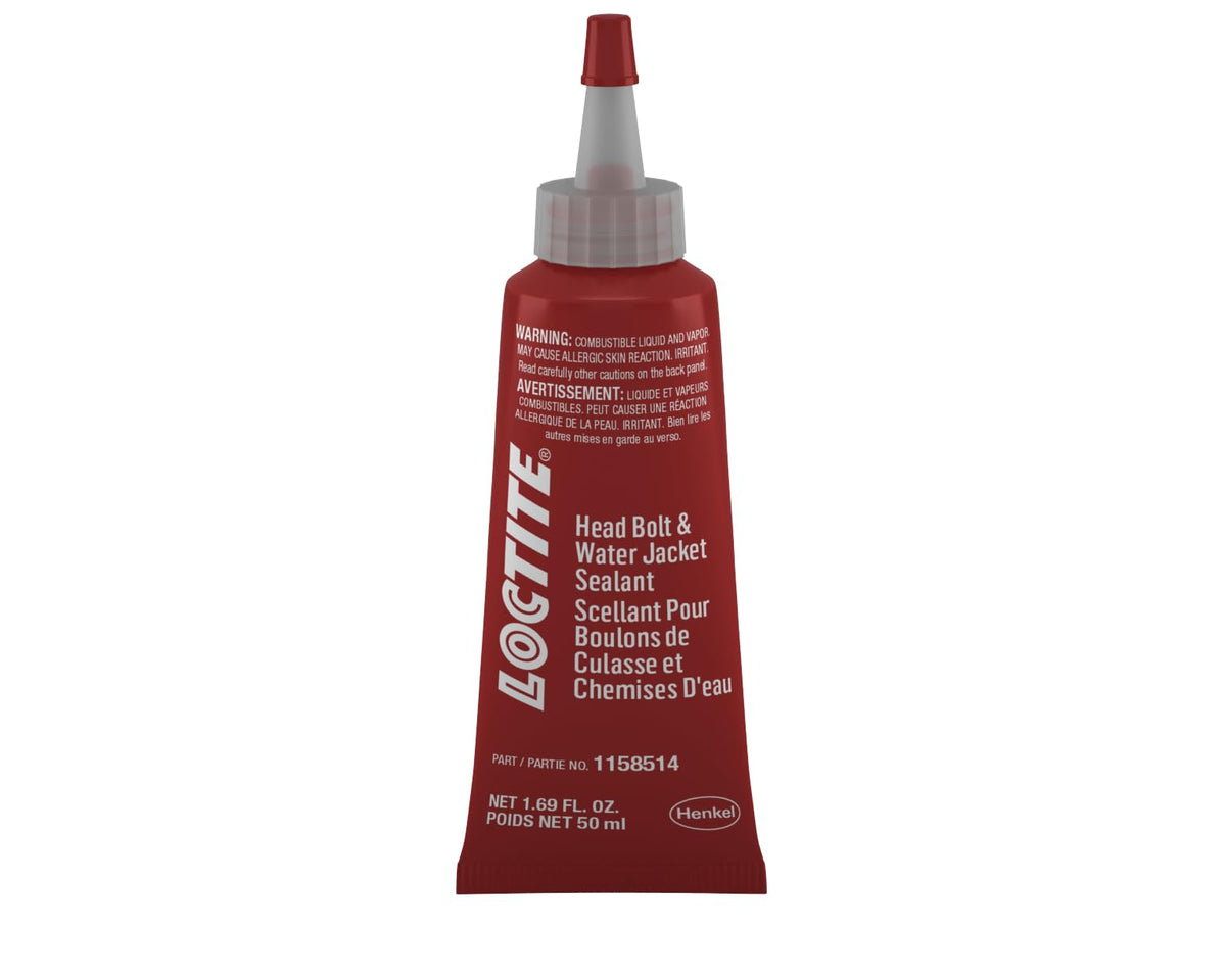 Loctite front label showing product name and 50 ml size for quick identification and trust