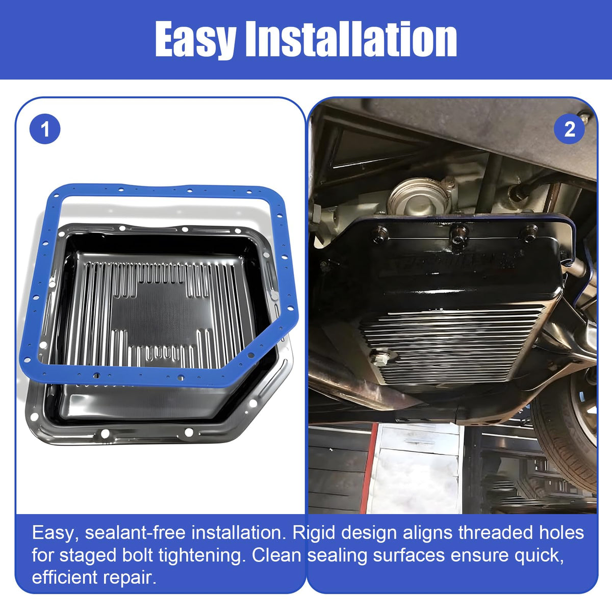 lodfGL garage installation scene highlighting easy, reliable sealing