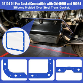 lodfGL gasket installed on transmission pan for leak prevention benefit