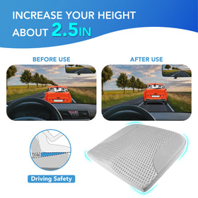 Lofty Aim anti-slip bottom pattern keeping cushion secure on seat