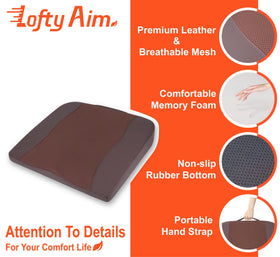 Lofty Aim breathable mesh panel allowing air circulation