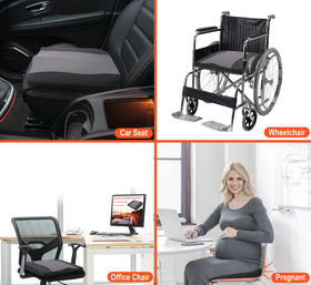 Lofty Aim installed in a car seat demonstrating quick, tool-free placement