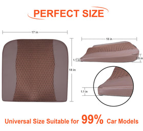 Lofty Aim installed in car demonstrating secure fit and improved seating