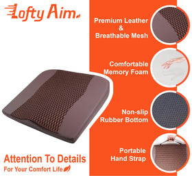 Lofty Aim premium leather surface that is stain resistant and easy clean