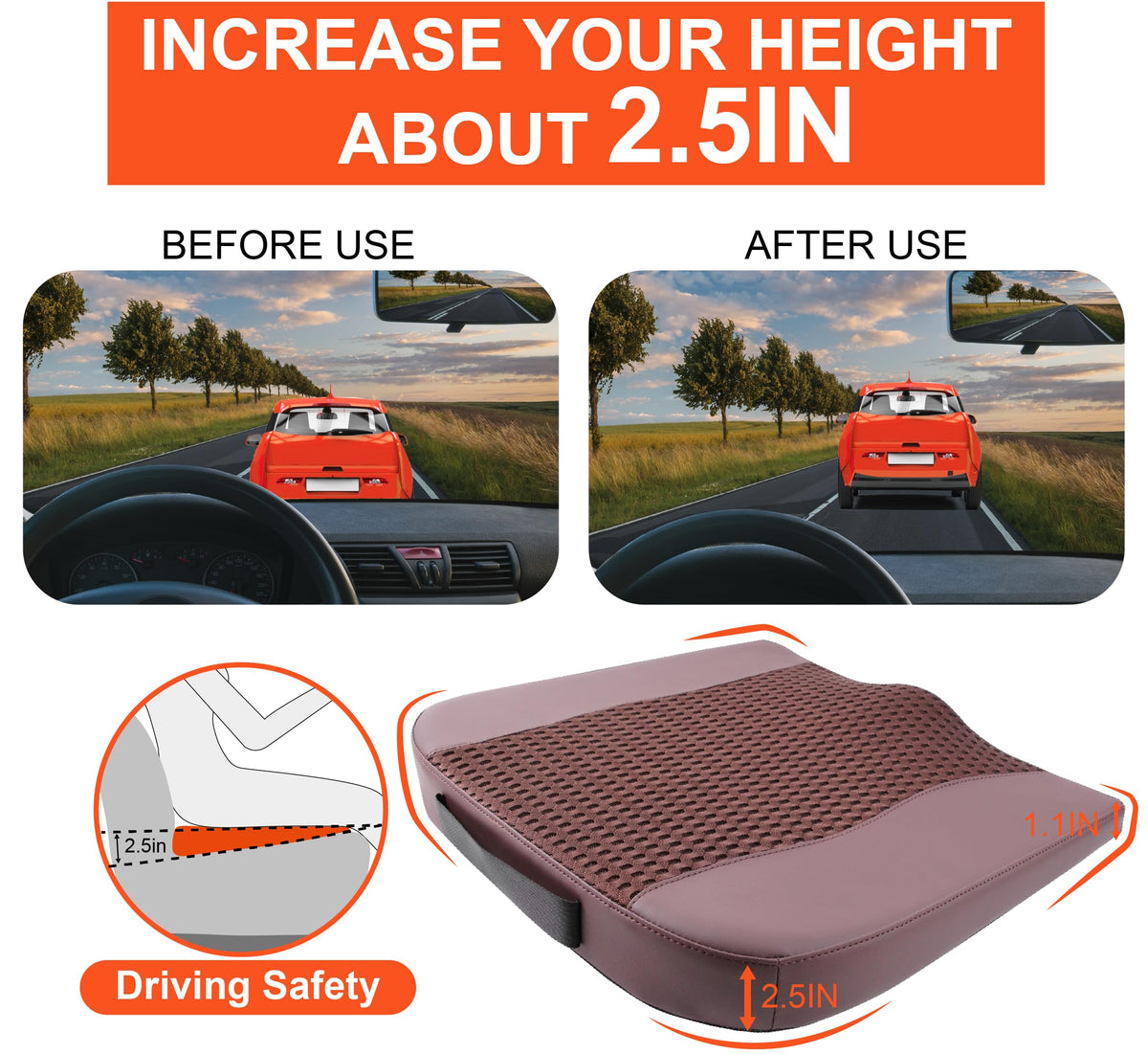 Lofty Aim memory foam close-up illustrating contouring support and comfort
