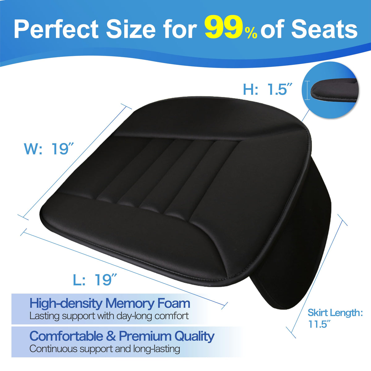 Lofty Aim non-slip rubber bottom detail for stable seated safety
