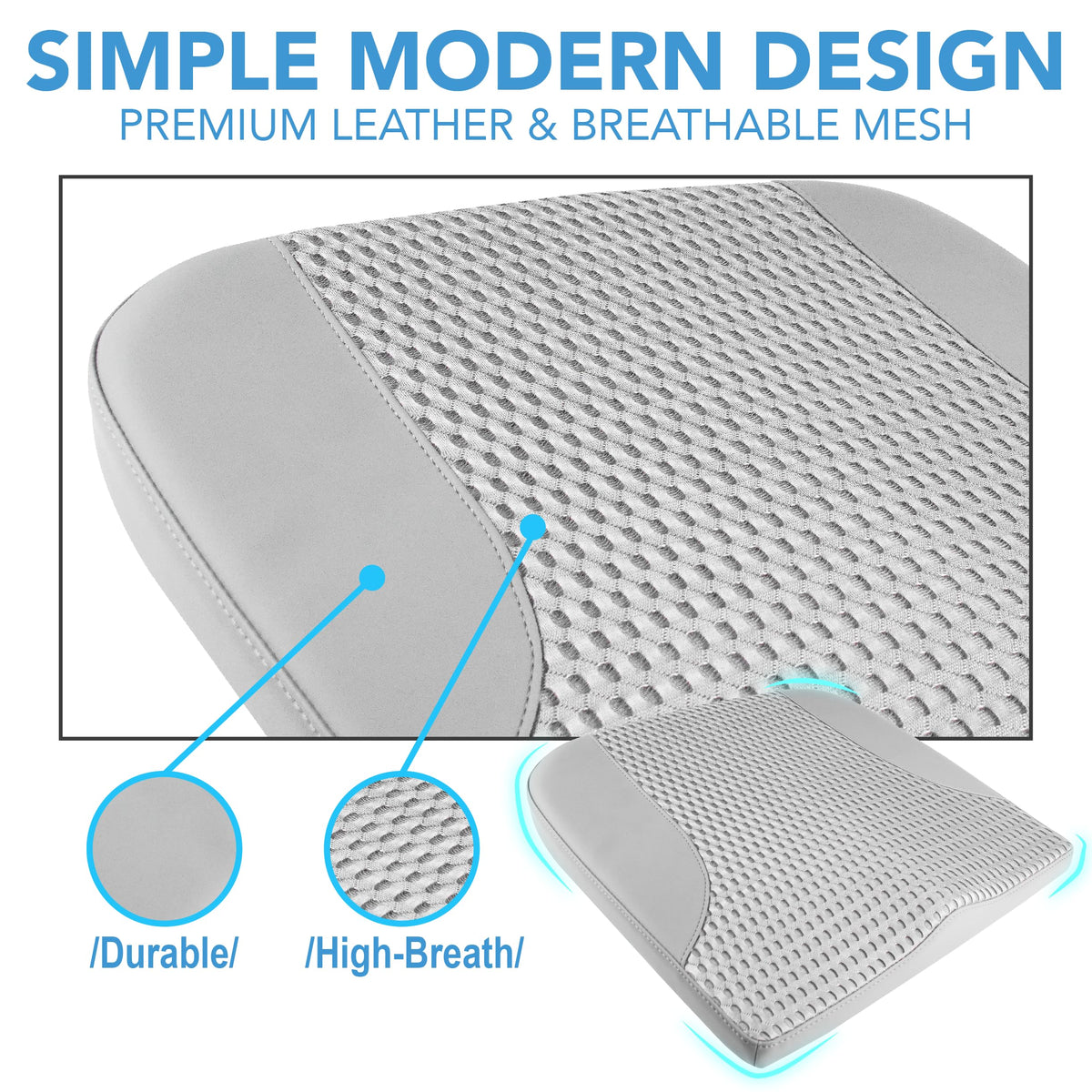 Lofty Aim product packaging and label showing included cushion details
