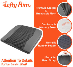 Lofty Aim side profile showing 2.5-inch height boost for better road visibility