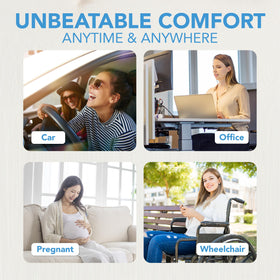 Lofty Aim side profile highlighting ergonomic contour for lower back support