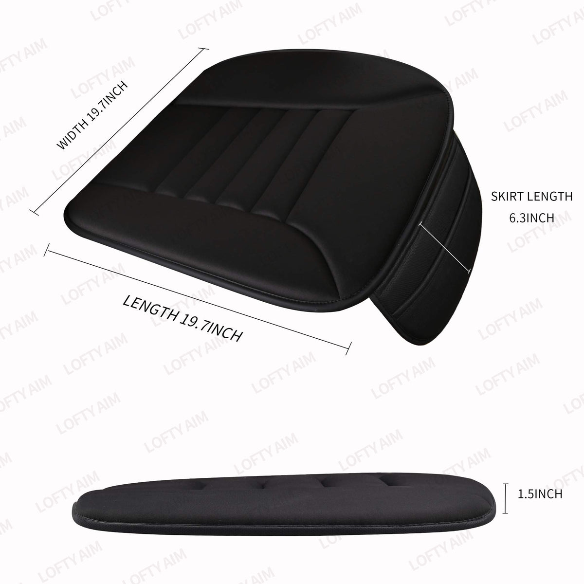 Lofty Aim placed on office chair delivering versatile comfort