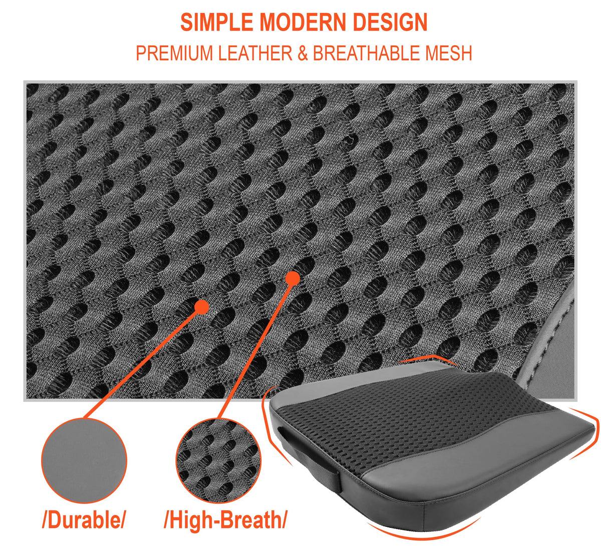 Lofty Aim used on wheelchair and airplane seat for portable comfort