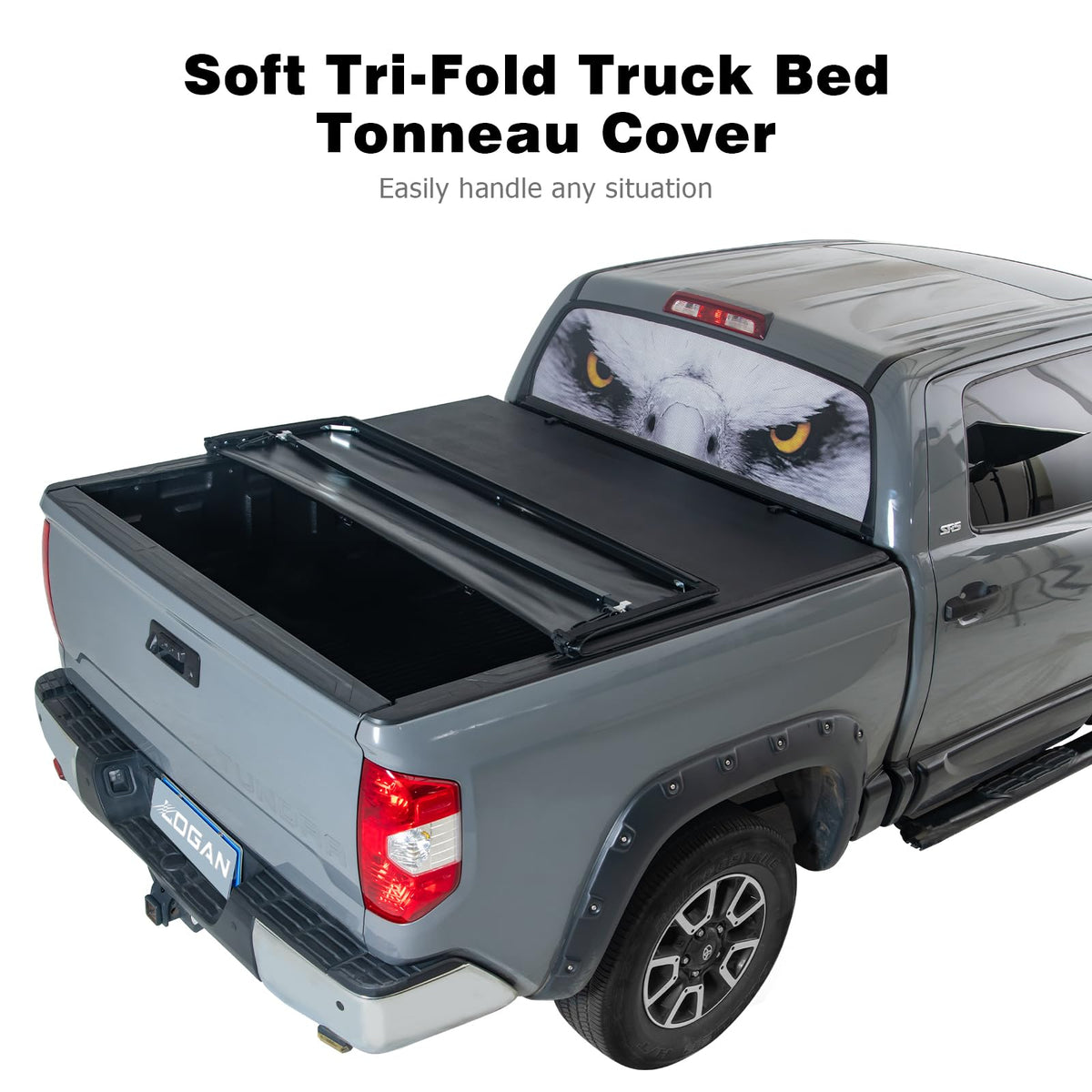 Logan bed with tools showing fit and cargo protection