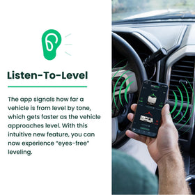 LogicBlue LevelMateMAX Listen-to-Level demo with user listening for audio cues benefit