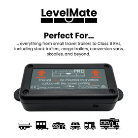LogicBlue next to a ruler for size comparison to show compact portability