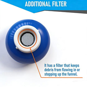 LOGOL short and long detachable filler tubes displayed for flexible use