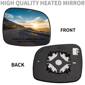 LOIYLLEN mirror backplate with heated element visible for quick defrosting