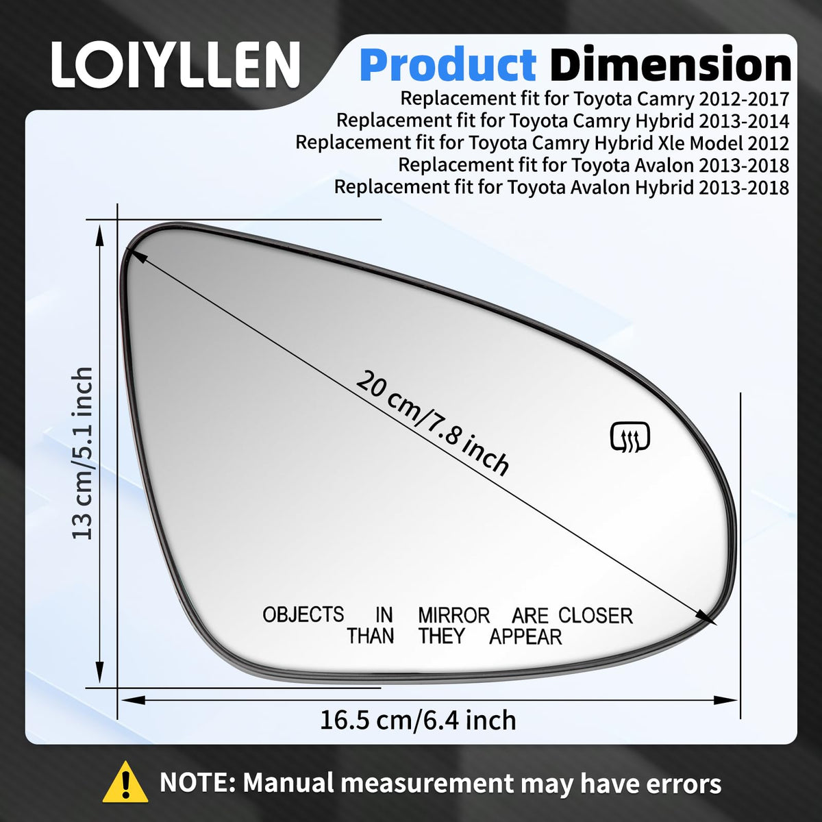 LOIYLLEN printed installation diagram showing easy quick-install benefit