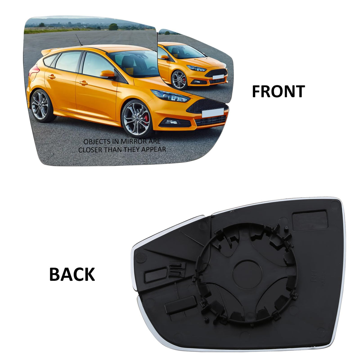 LOIYLLEN ABS backing plate detail showing secure mount and durability benefit
