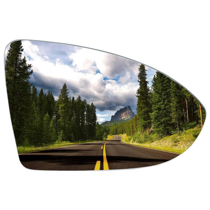 LOIYLLEN right passenger mirror glass front view shows clear optics and fit
