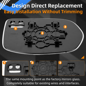 LOIYLLEN edge profile demonstrating OEM fit and smooth contour for easy replacement