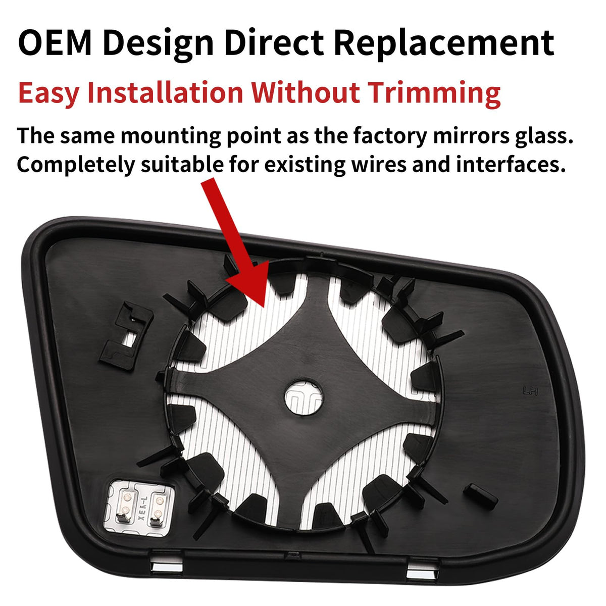 LOIYLLEN wiring connector detail illustrating plug compatibility and easy install